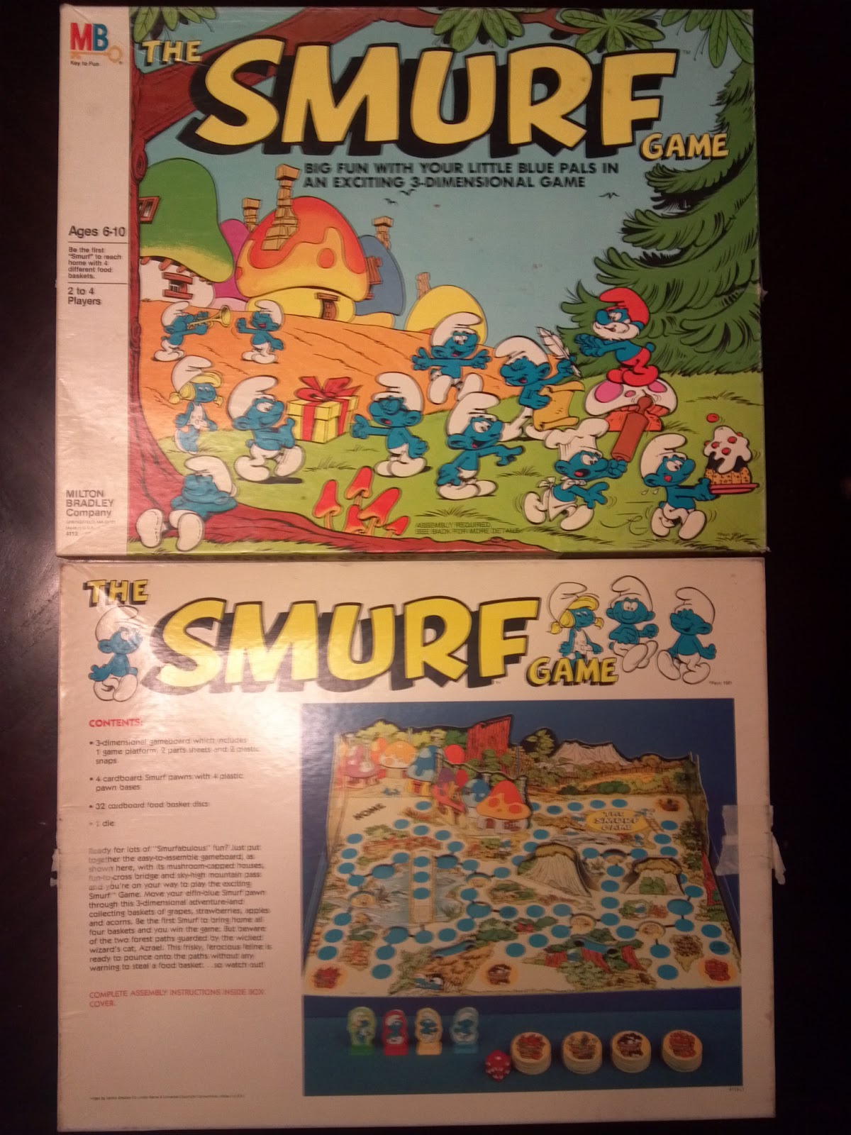 A Board Game A Day: The Smurf Game